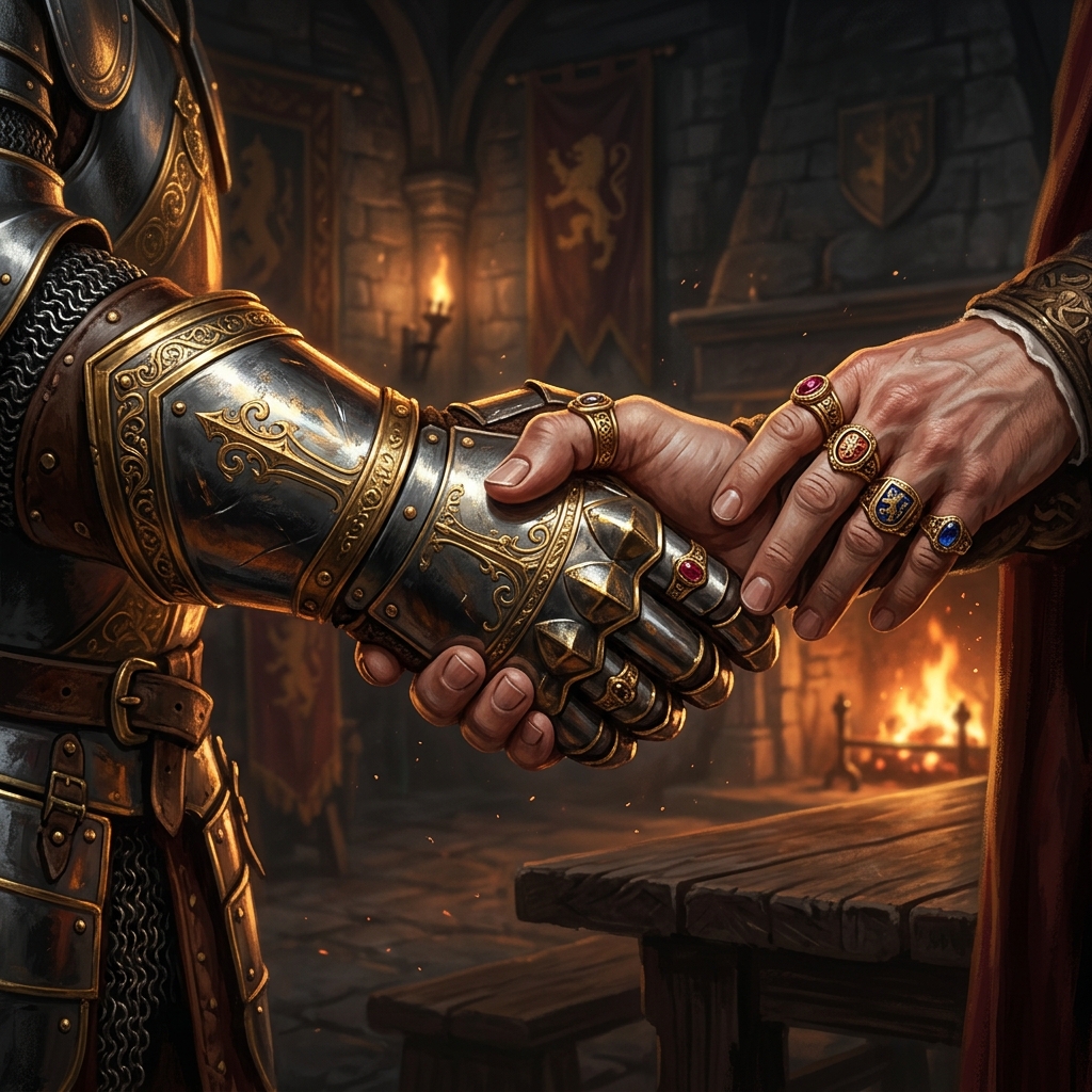 Cooperation Alliance Handshake
